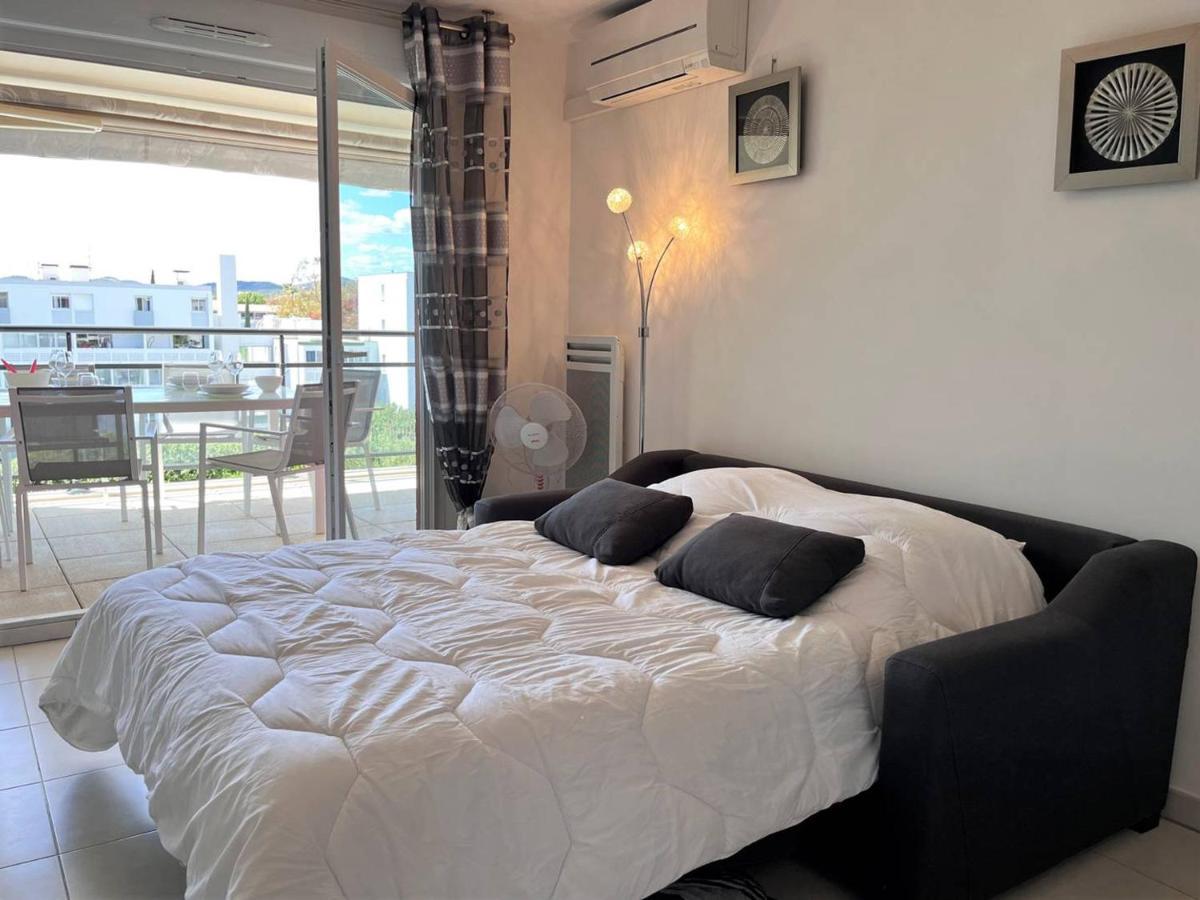 Charmant T2 Climatise Avec Grande Terrasse, Piscine Et Parking Privatif, Proche Plage Et Commerces. - Fr-1-251-441 เลอลาวองดูว์ ภายนอก รูปภาพ