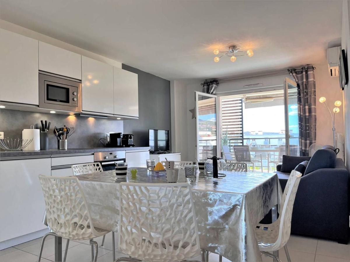 Charmant T2 Climatise Avec Grande Terrasse, Piscine Et Parking Privatif, Proche Plage Et Commerces. - Fr-1-251-441 เลอลาวองดูว์ ภายนอก รูปภาพ
